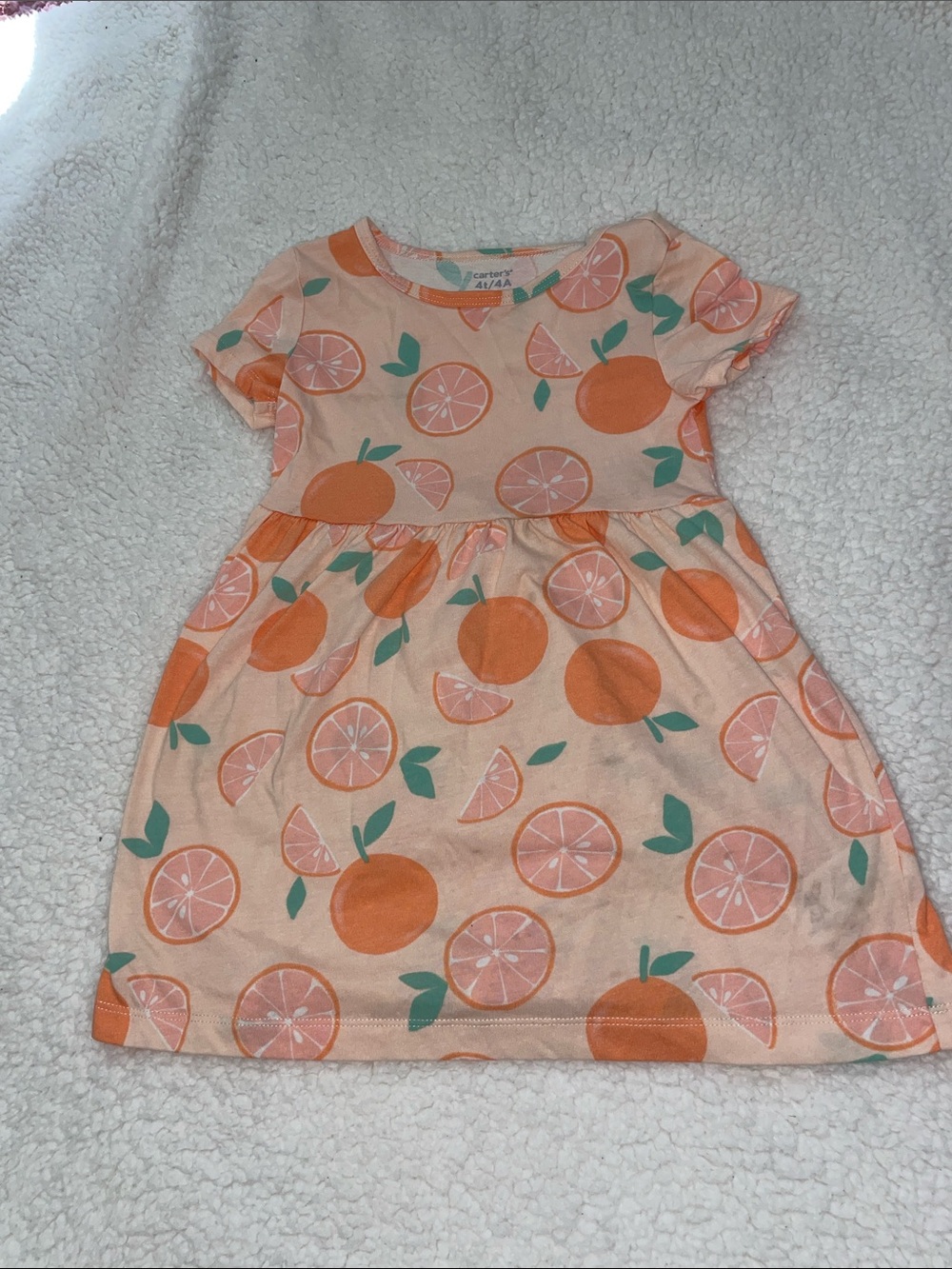 Carters Oranges Dress